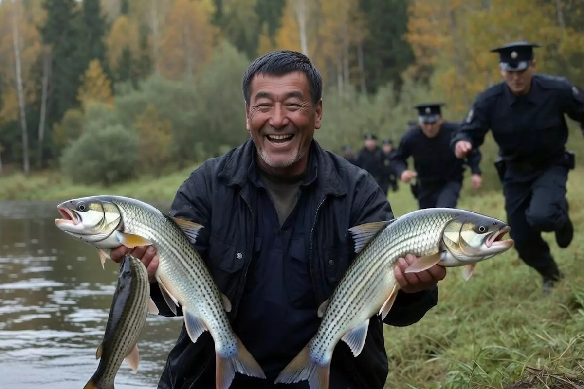 Три рыбы — и 3,5 млн тенге ущерба: суд вынес приговор браконьеру