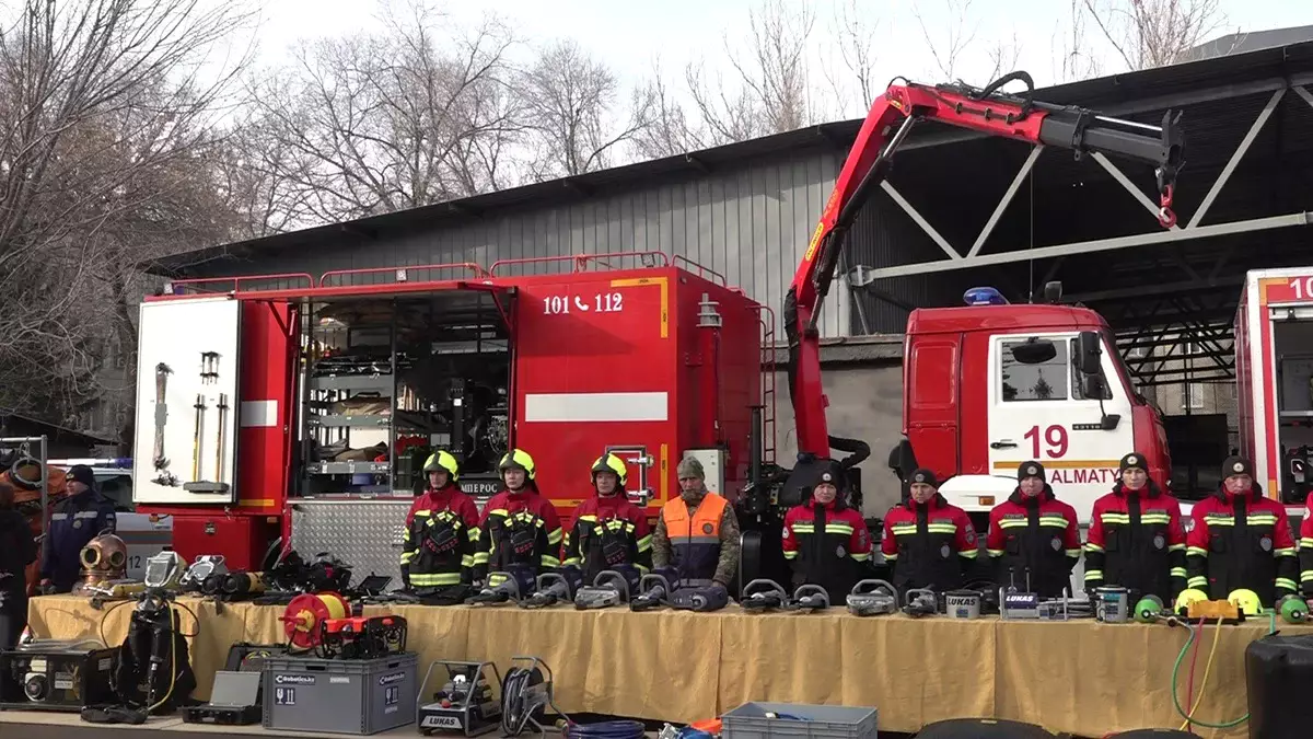 В Алматы продолжают усиливать систему спасения и пожарной безопасности
