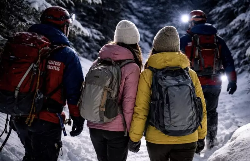 Туристки заблудились в горах Алматы