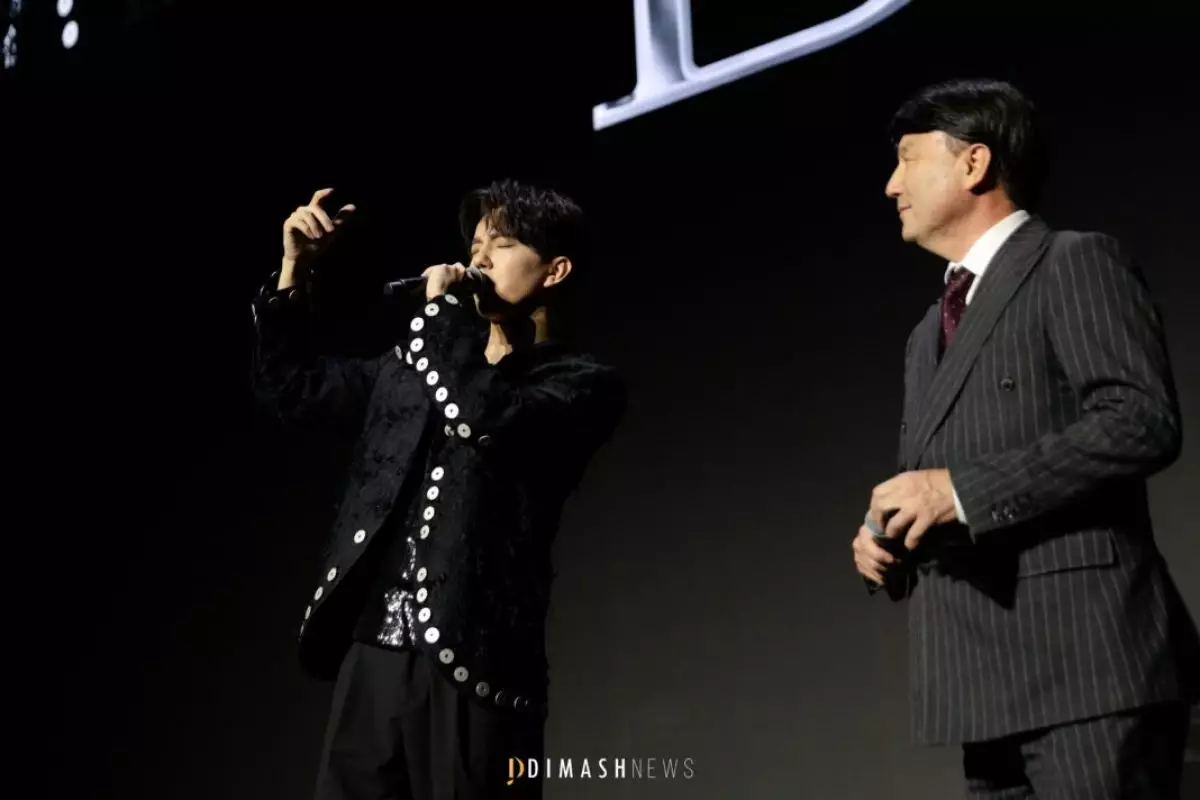 Димаш Кудайберген представил свой проект "Voice Beyond Horizon" в Алматы