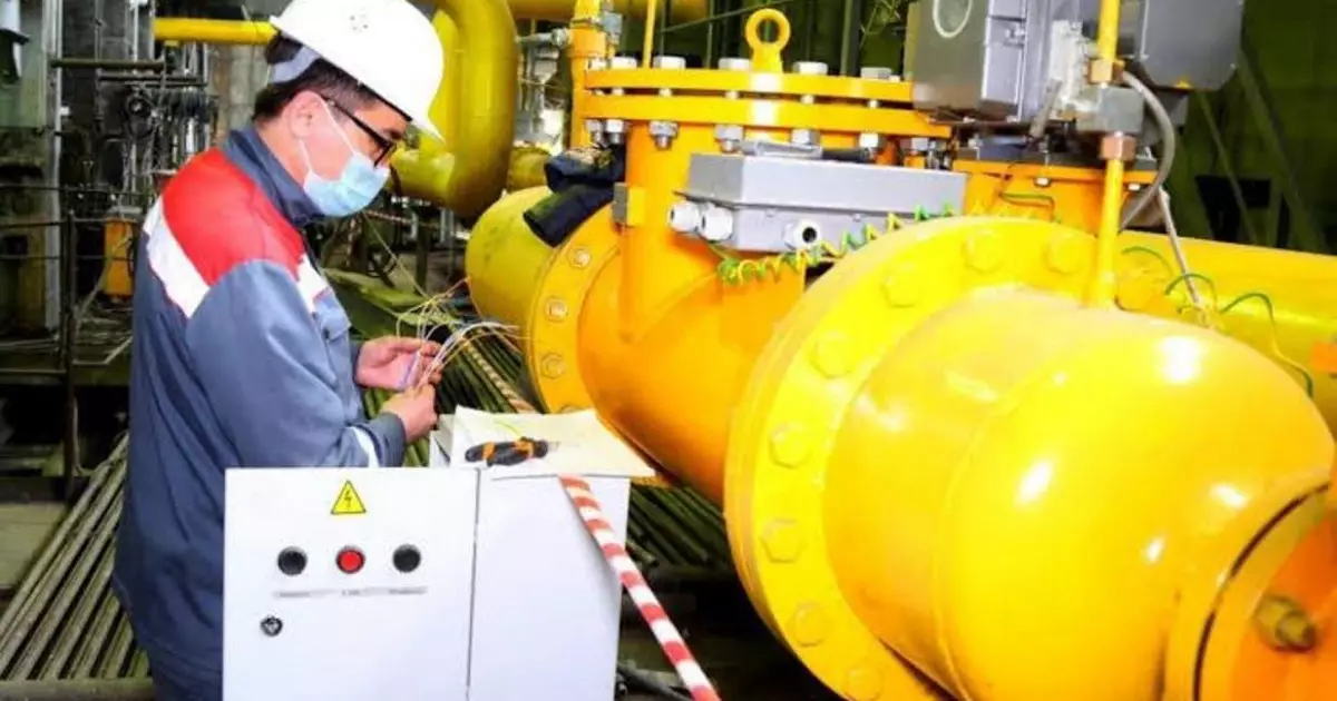   Астанада Шұбар елді мекені газға қосылды   