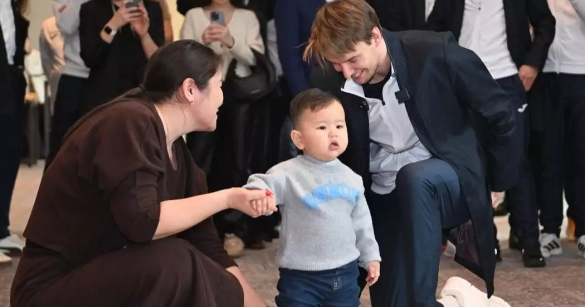  Александр Бублик тұсау кесу рәсімін өткізді 