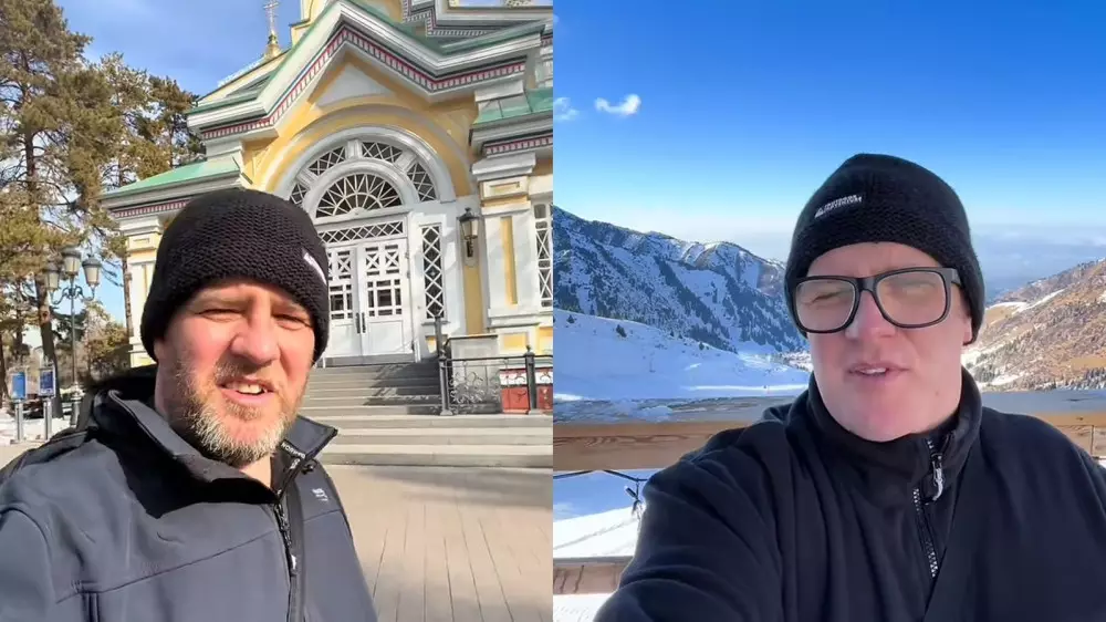 “Собор красивее, чем во Флоренции“: британец рассказал, что удивило его в Алматы