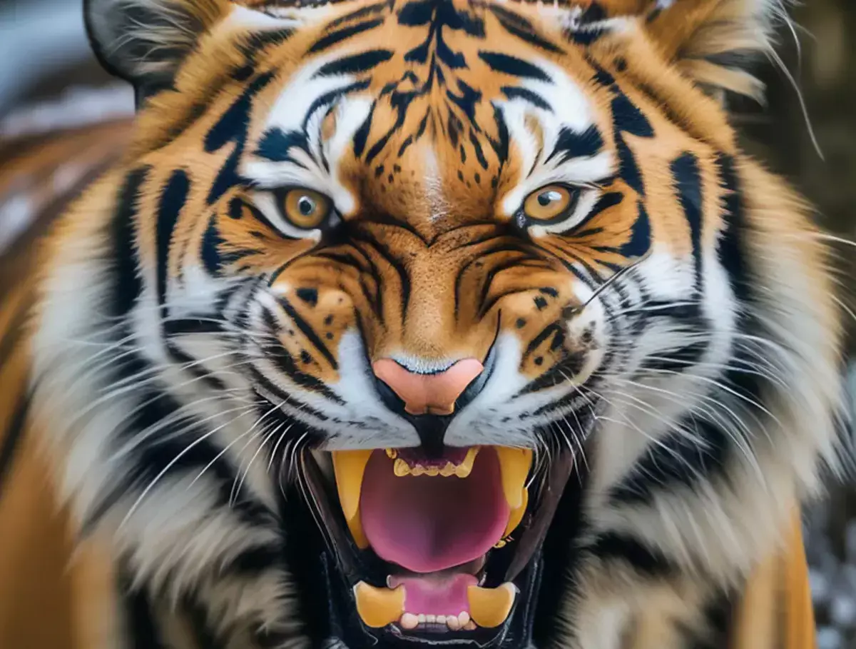 В Индии тигр растерзал полицейского - новости на Lada.kz 06.02.2026