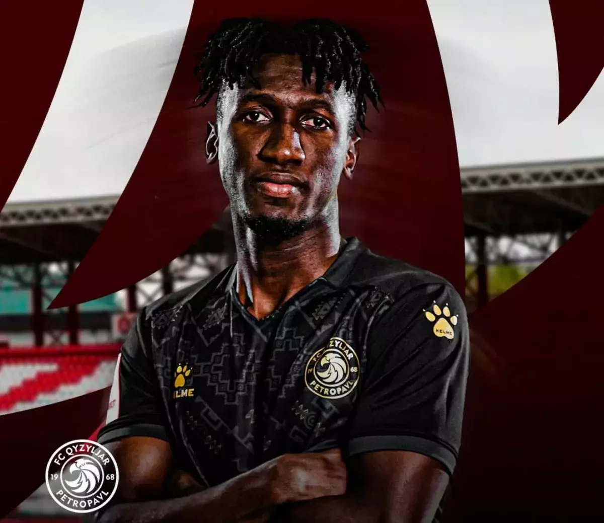 “Қызылжардан” кеткен африкалық легионер өзіңе жаңа команда тапты