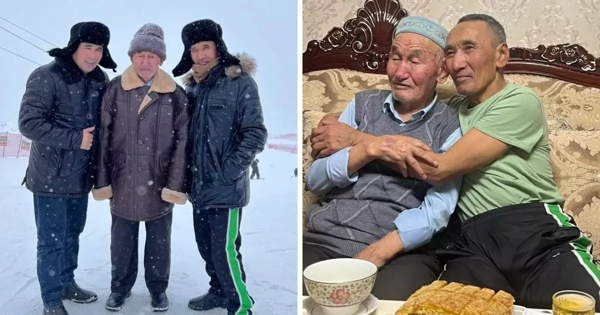  Қазақ қариясы 67 жылдан кейін туған ағасын TikTok арқылы тауып алып, жылап қауышты (ВИДЕО) 