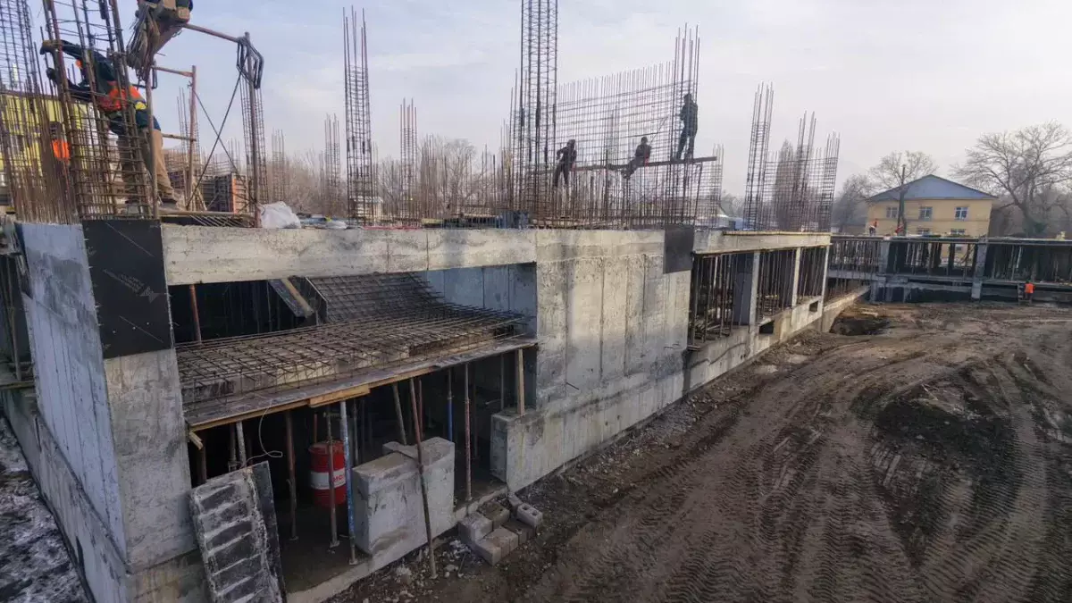 В Алматы строится Инклюзивный спортивный центр