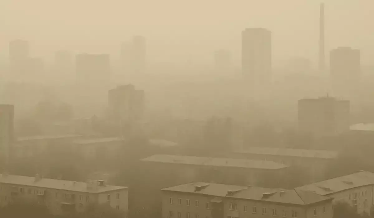 Грязный воздух ожидается в двух городах Казахстана