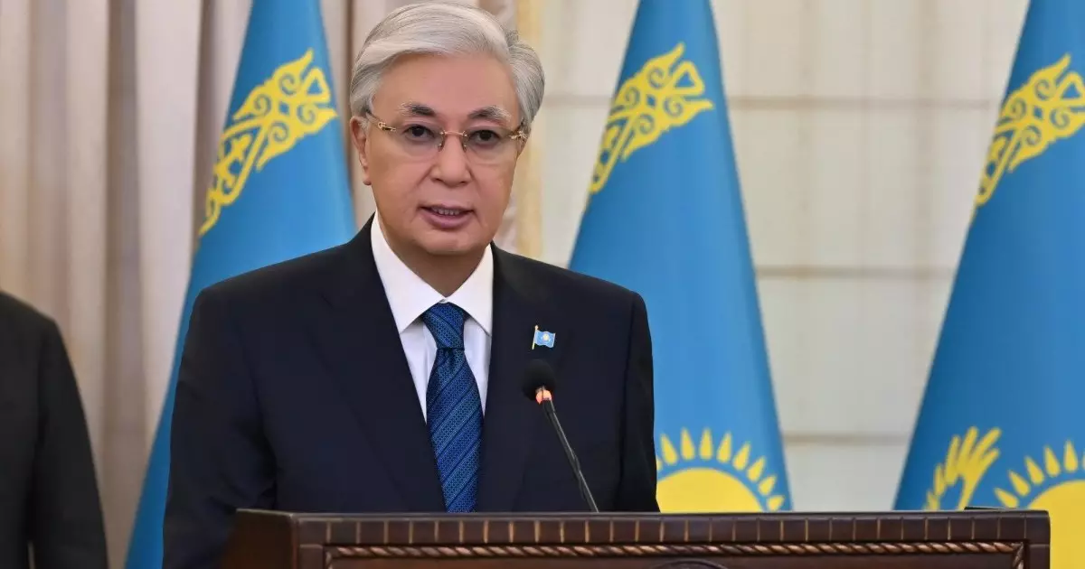  Мемлекет басшысы Пәкістанның Президенті мен Премьер-министріне көңіл айту жеделхатын жолдады 