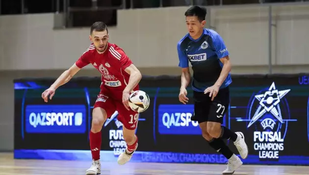 Оценены шансы казахстанских клубов на победу в Лиге чемпионов по футзалу