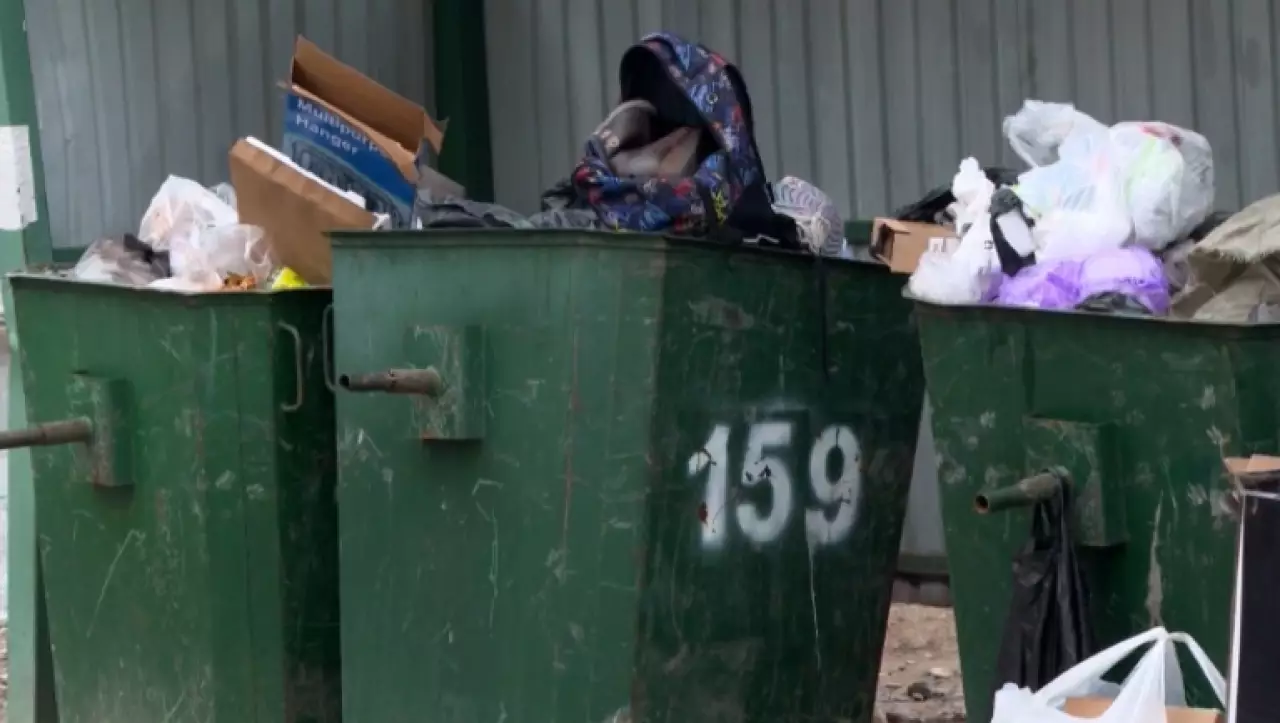 Мусорных контейнеров не хватает в Туркестане