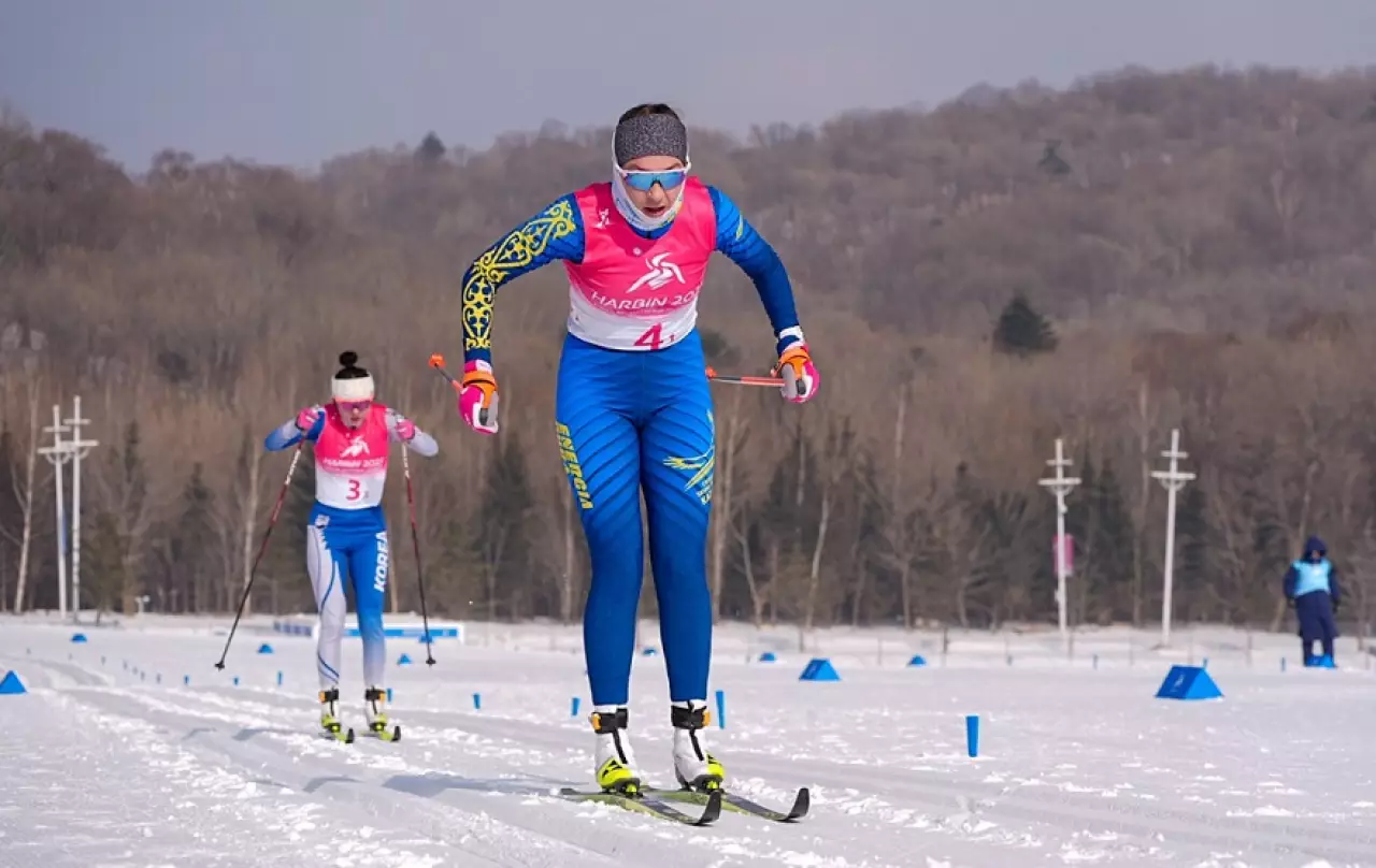 ОИ-2026: казахстанские лыжницы выступили в скиатлоне