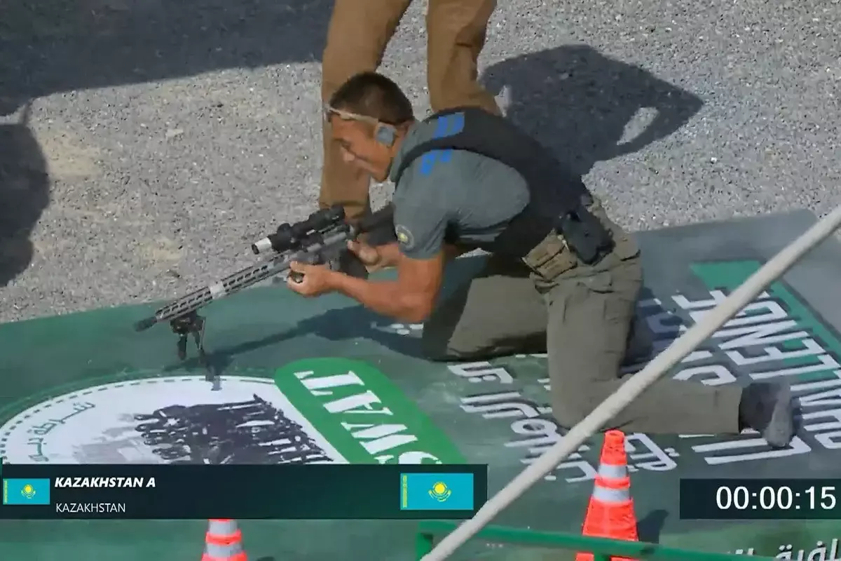 UAE SWAT Challenge: команды спецназа Казахстана возглавили десятку лучших в первый день турнира в ОАЭ