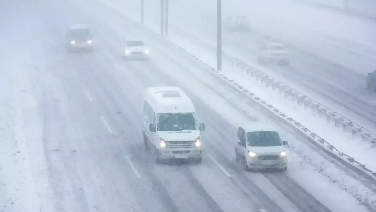 Введено ограничение движения на участке перевала Кордай в Жамбылской области