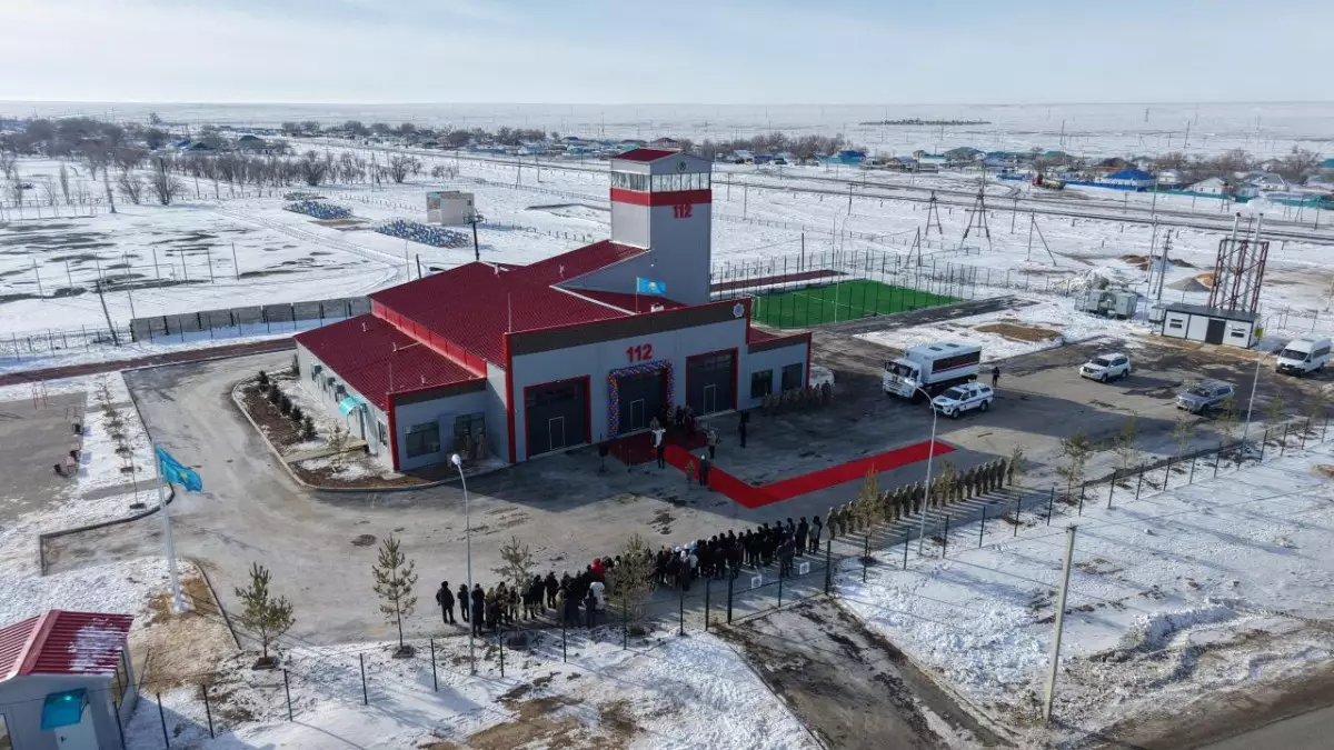 Байғанин ауданындағы ауылда 58 жылдағы алғашқы өрт сөндіру бекеті ашылды – Ақтөбе облысы