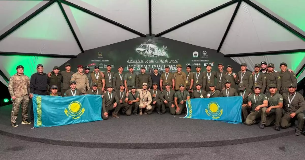  Қазақстандық арнайы жасақтар UAE SWAT Challenge турнирінде сенсациялық бастама жасады 