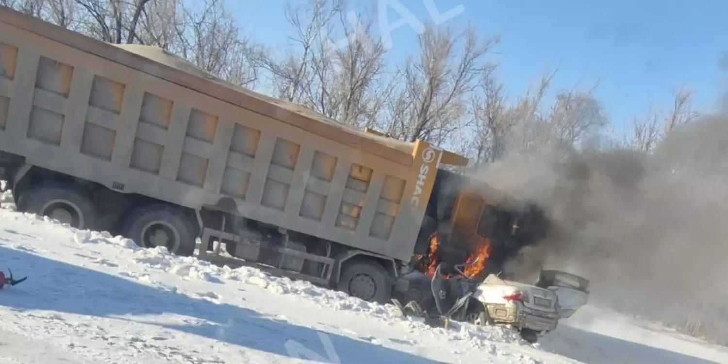 Солтүстік Қазақстанда жантүршігерлік жол апаты салдарынан екі адам қаза тапты
