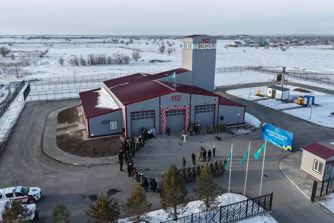 Безопасность 32 населённых пунктов в Актюбинской области обеспечит новое пожарное депо