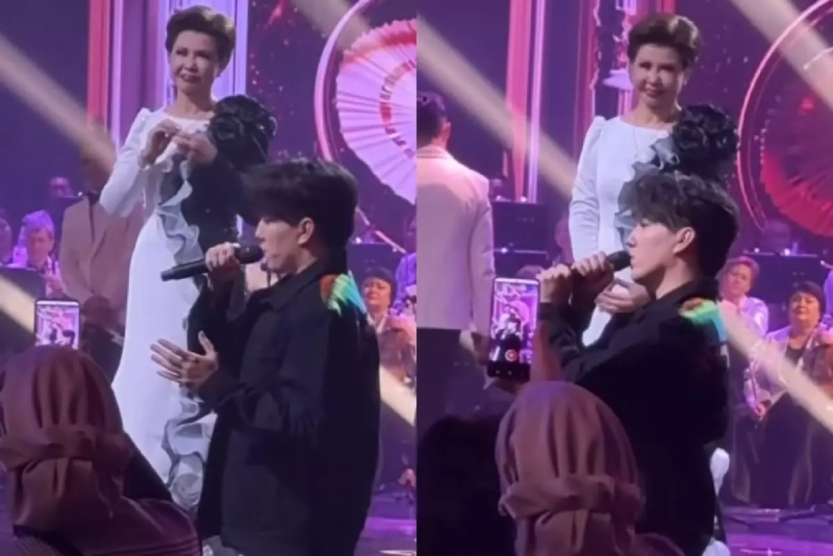 «Мың рет тағзым»: Димаш Құдайберген Роза Рымбаеваға тосын сый жасады (ВИДЕО)