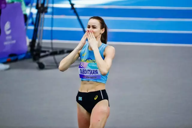 Надежда Дубовицкая Азия чемпионатында биіктікке секіруден күміс алды