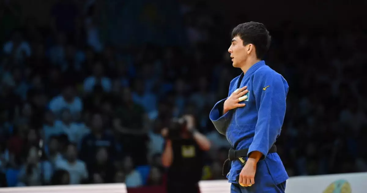   Парижде өтіп жатқан дзюдодан Grand Slam турнирінде Аман Бақытжан қола медаль жеңіп алды   