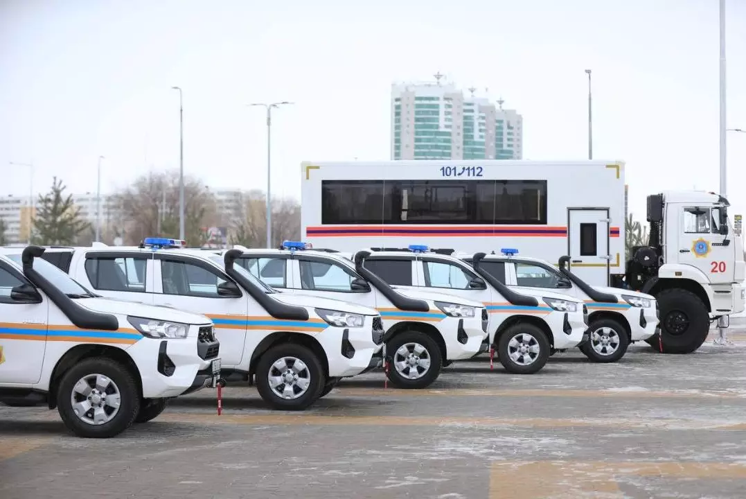 Спасатели Актобе получили новую технику