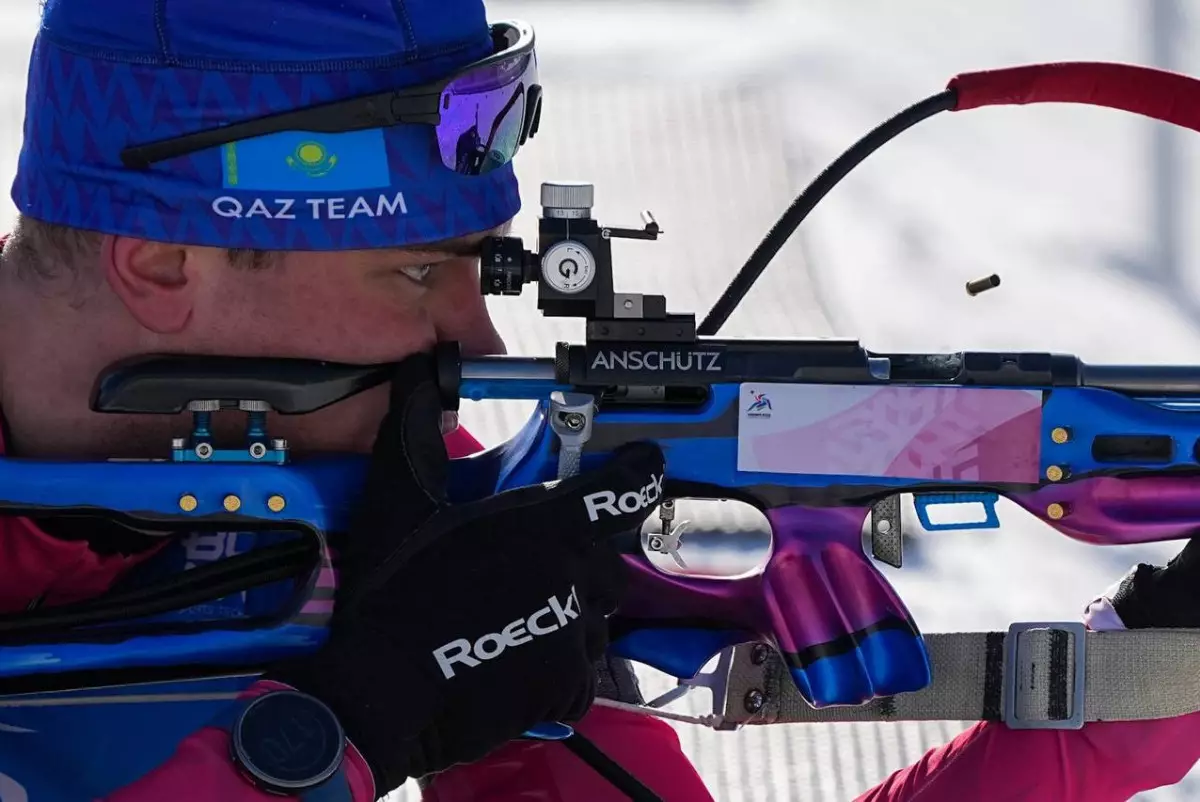 Казахстанские биатлонисты финишировали с 21-м результатом на Олимпиаде