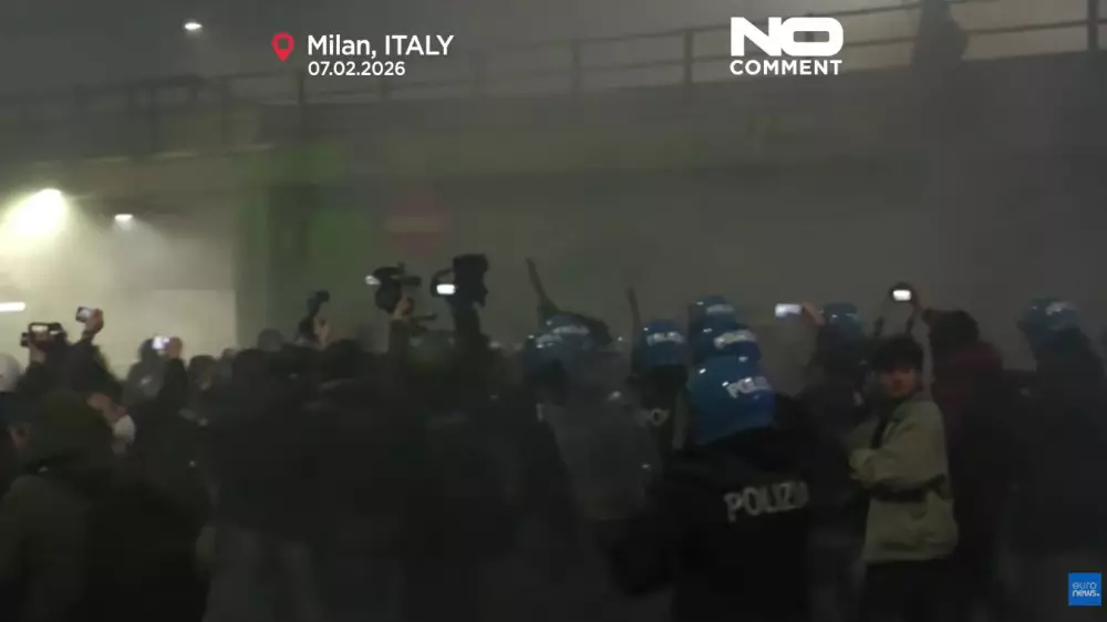 Милан охватили протесты против зимних Олимпийских игр 2026 года