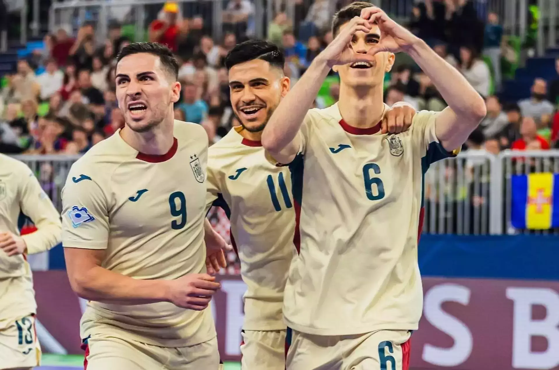 Сборная Испании в восьмой раз выиграла чемпионат Европы по футзалу