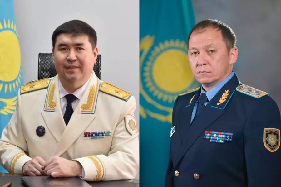 Астана мен Шымкентке жаңа прокурор тағайындалды