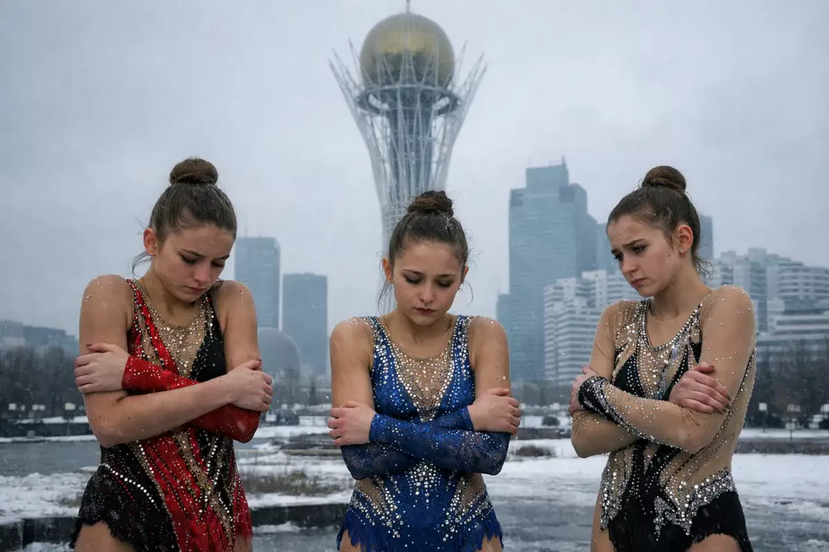 Чемпионок выгоняют на улицу – в Астане разгорается скандал вокруг базы гимнасток