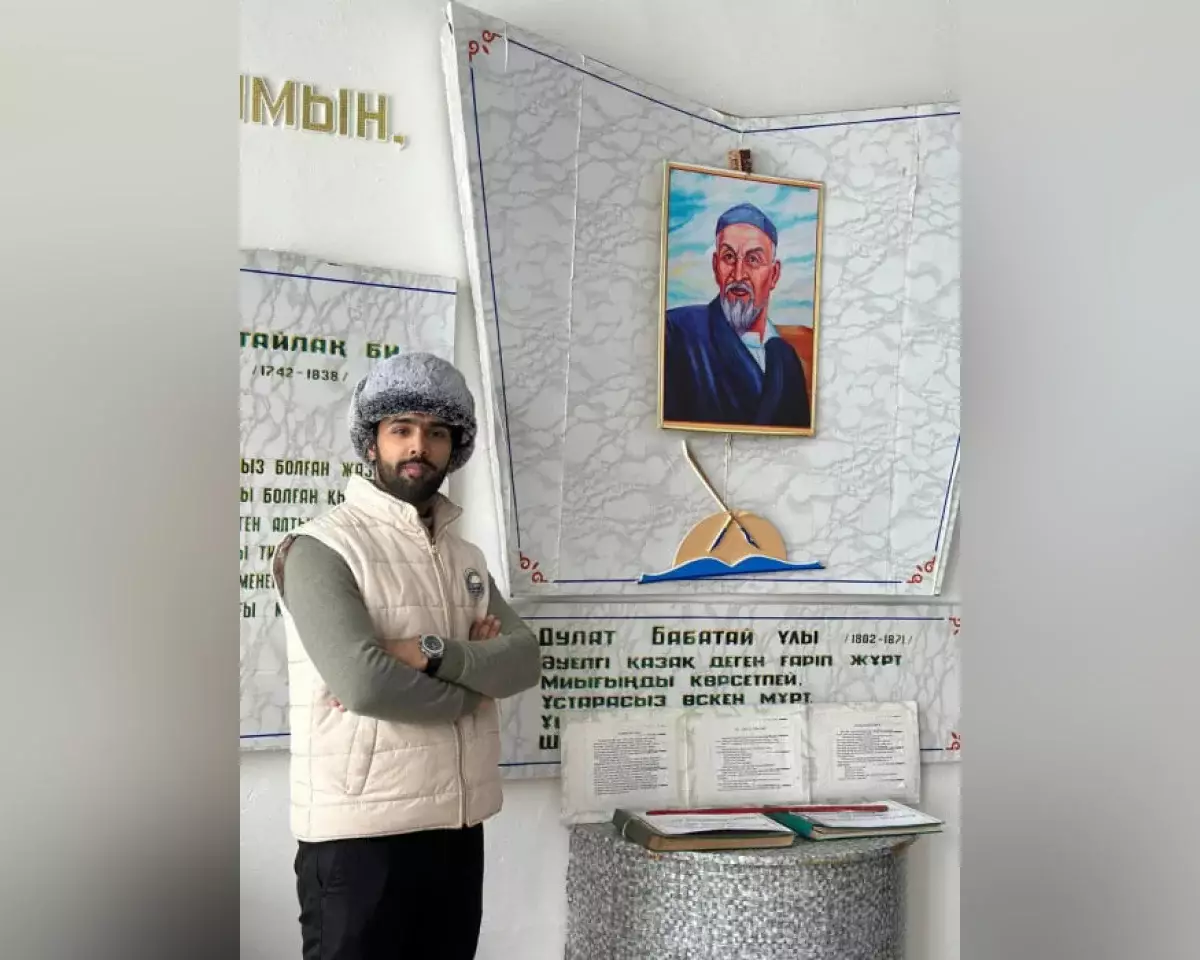 Усама из Пакистана заговорил на казахском с помощью Абая