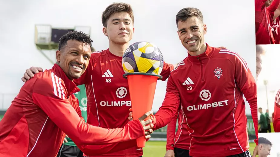 Нани прошел посвящение в "Актобе" и выиграл первый трофей 😅