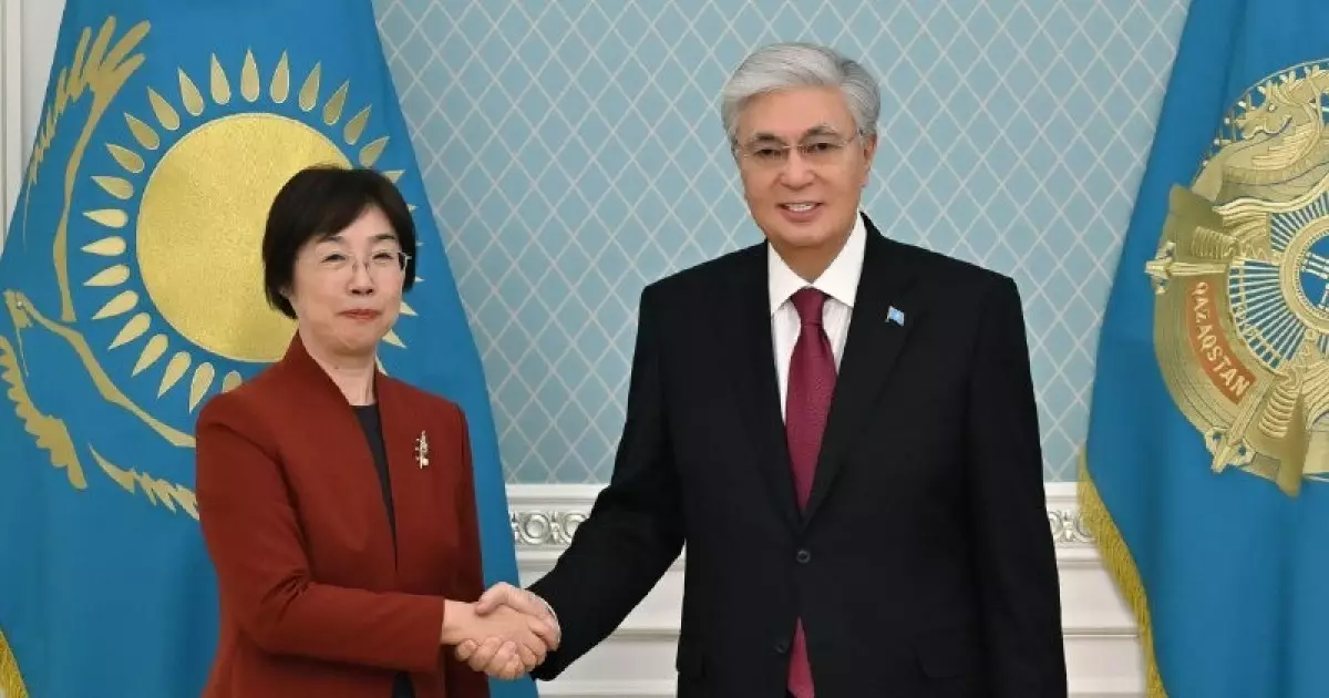   Президент Азия инфрақұрылымдық инвестициялар банкінің президенті Цзоу Цзяиді қабылдады   