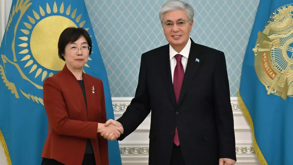 Тоқаев Азия инфрақұрылымдық инвестициялар банкінің президенті Цзоу Цзяиді қабылдады