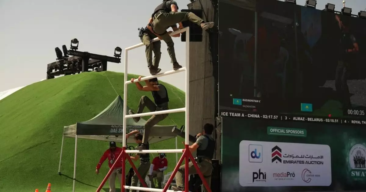  Қазақстандық арнайы жасақ UAE SWAT Challenge турнирінде көш бастап келеді 