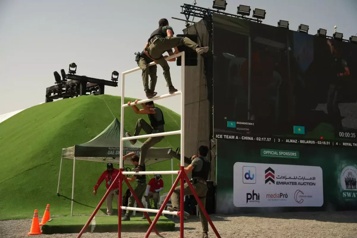 UAE SWAT Challenge: в соревнованиях лидирует команда казахстанского спецназа