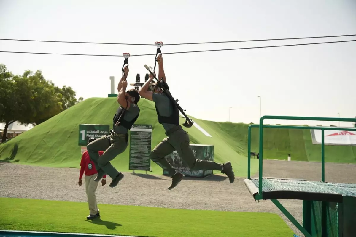 Казахстанский спецназ лидирует в элитном турнире UAE SWAT Challenge