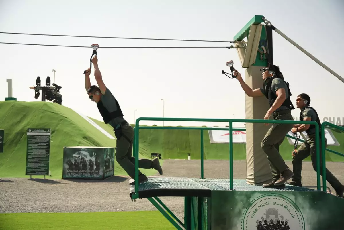 Казахстанский спецназ захватил пьедестал UAE SWAT Challenge