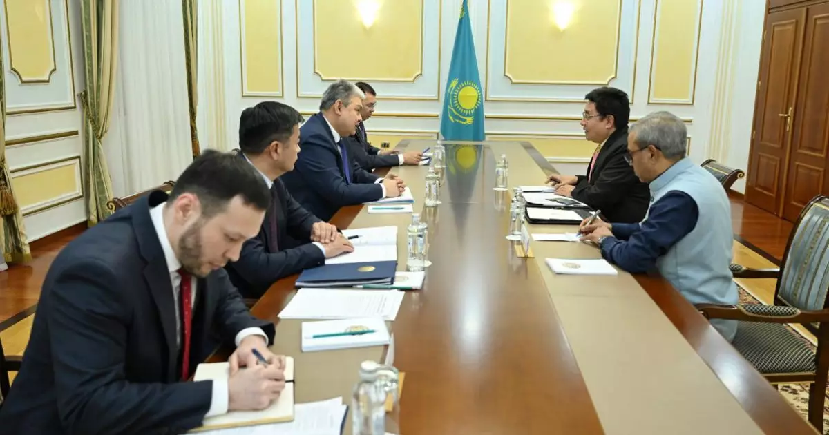   Қазақстан мен Үндістан стратегиялық серіктестікті нығайту перспективаларын талқылады   