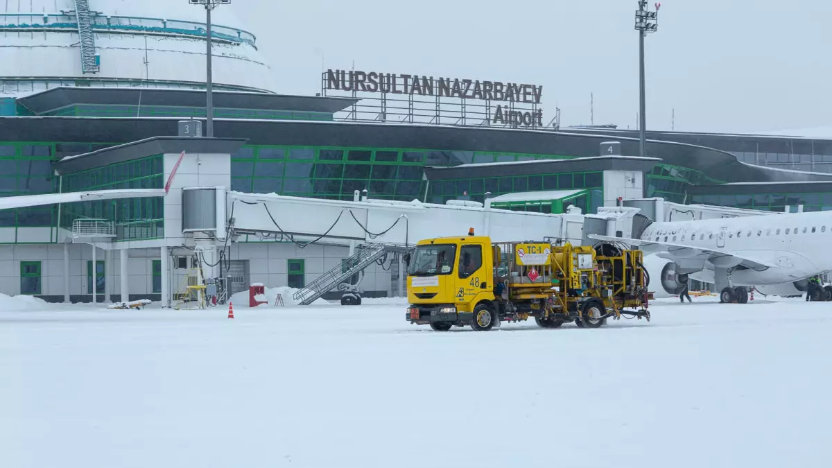 Астана әуежайында рейстер кешігіп жатыр