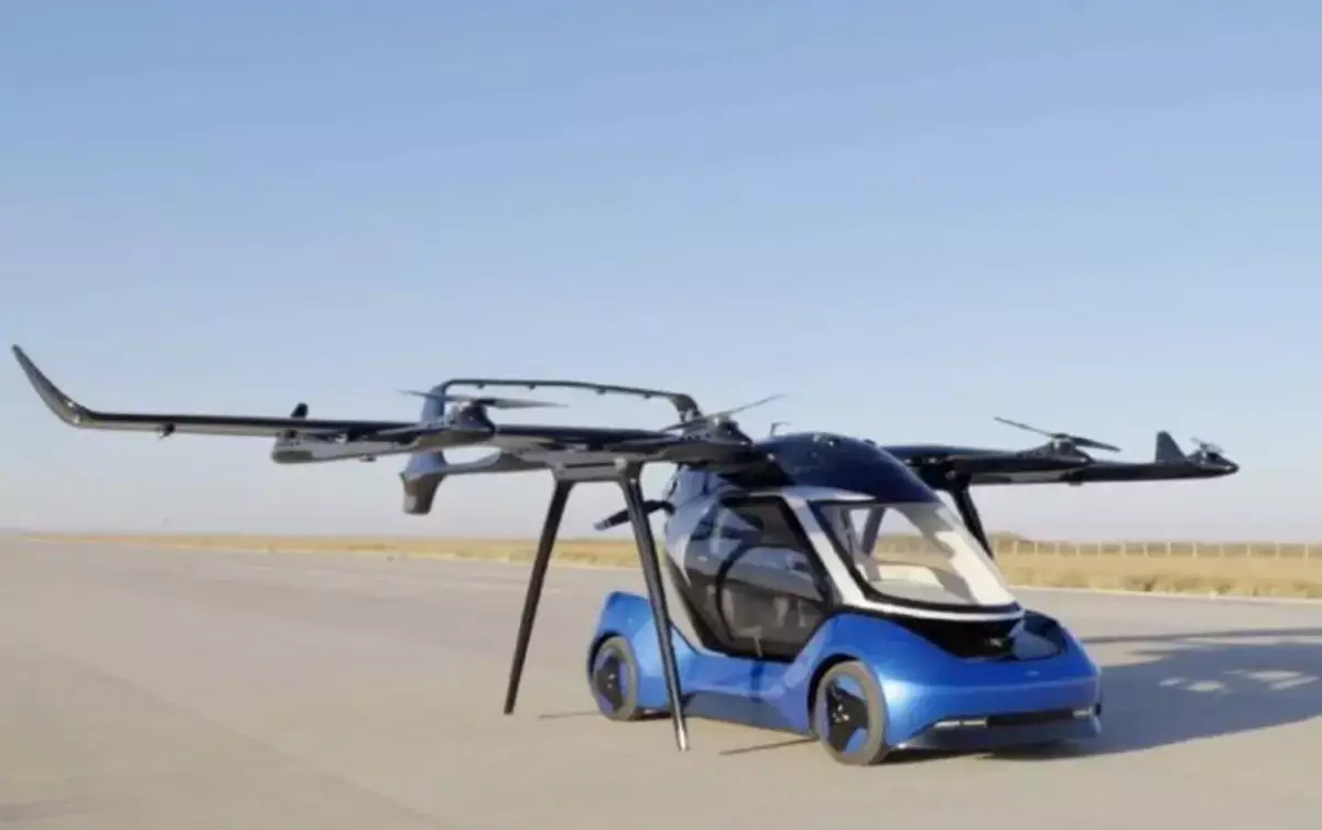В Китае разработали гибрид самолета и автомобиля - новости на Lada.kz 10.02.2026