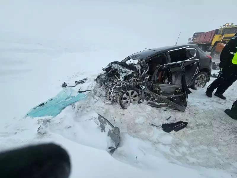 Четверо погибших и массовое ДТП: непогода обернулась трагедией в Актюбинской области
