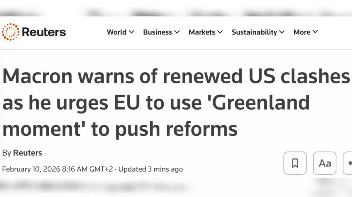 Макрон призвал Европу готовиться к противостоянию с США и отказаться от доллара