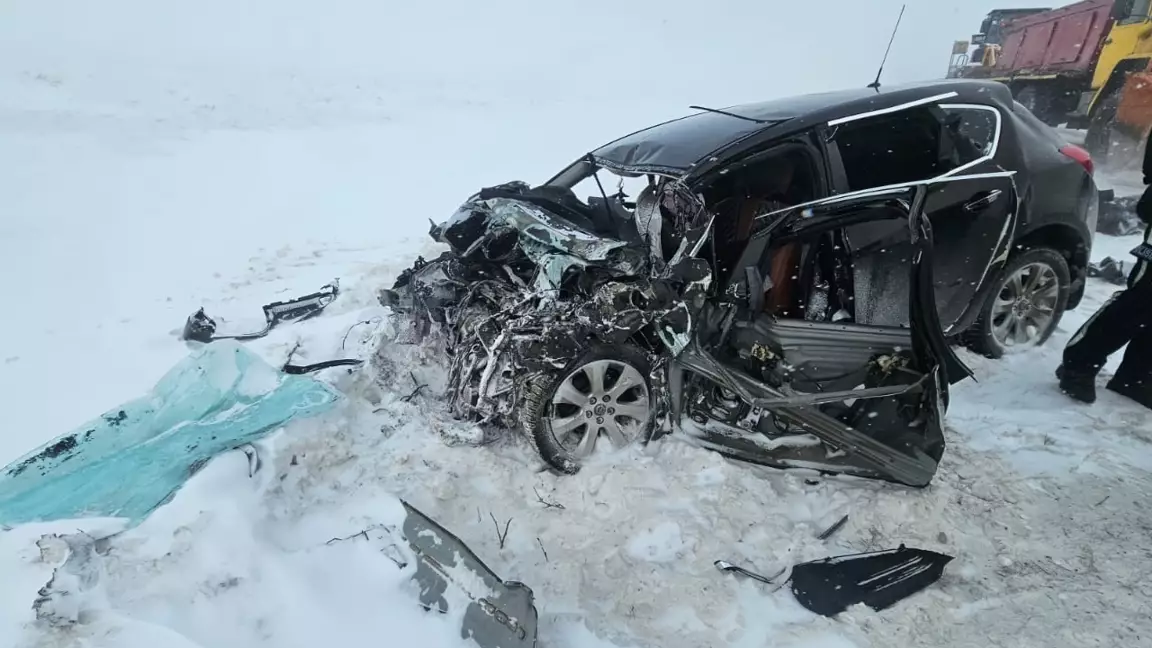 Жантүршігерлік жол апаты: Ақтөбе облысында 4 адам қаза тапты