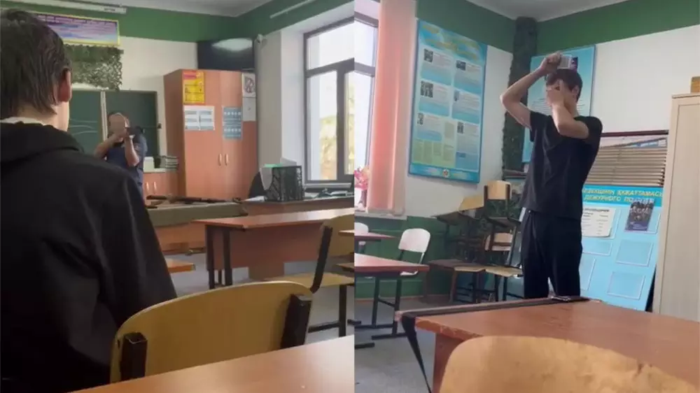 “Заставлял стоять под прицелом“: в алматинском колледже объяснили неоднозначное видео