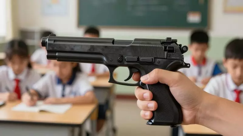 Школьник пришел на уроки с пистолетом в Петропавловске
