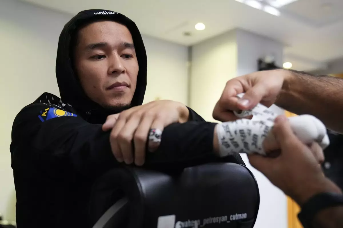 UFC қолы сынған Асу Алмабаевқа қатысты шешім қабылдады