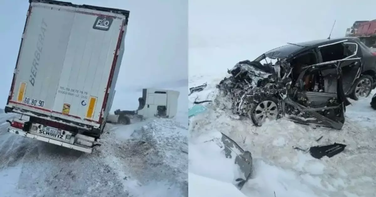  Ақтөбе облысында жантүршігерлік жол апатынан төрт адам қаза тапты 