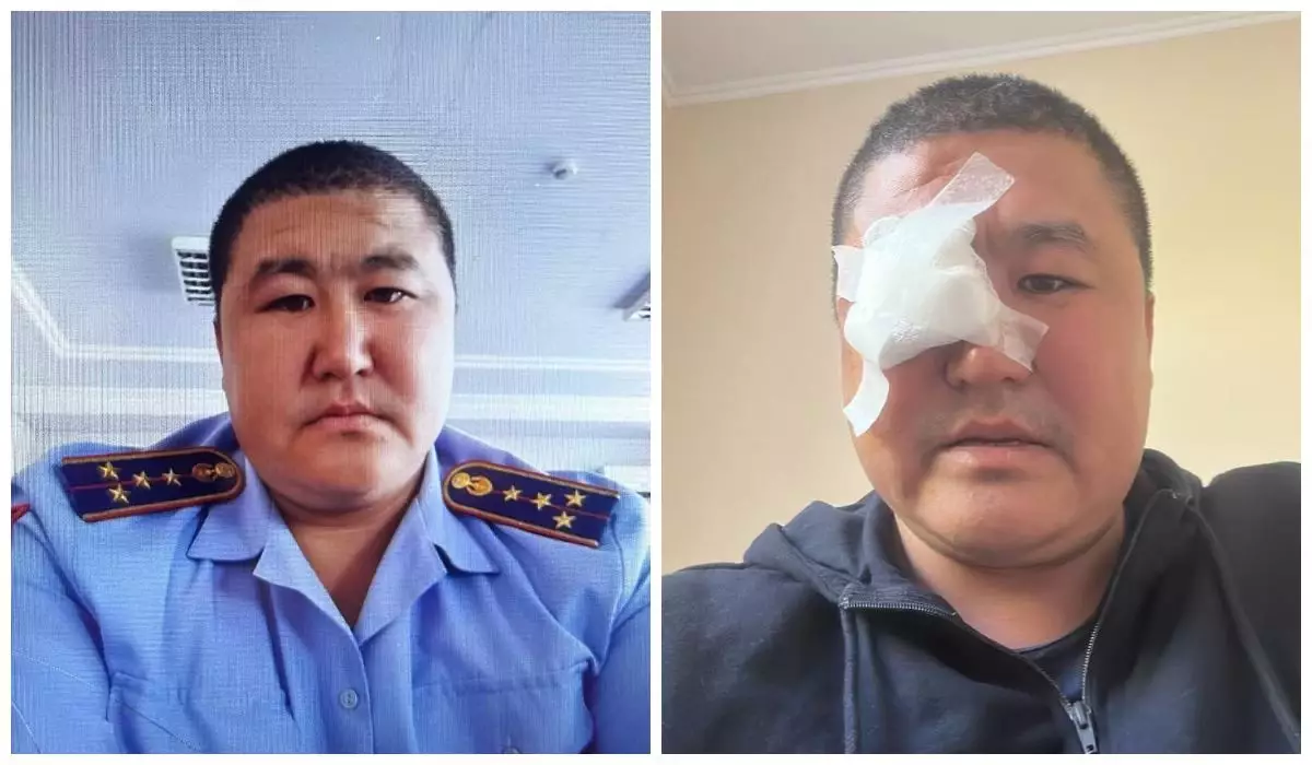 Шымкентте оқу-жаттығу жиынына барған полицей мүгедек болып қайтқан